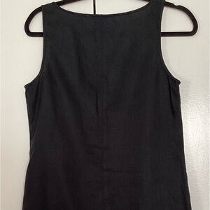 J Crew little black dress. Linen S